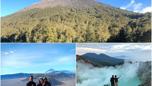 Semeru Trekking, Mount Bromo, Ijen Crater Tour 6 Days