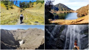 Semeru Trekking Mt Bromo Madakaripura Waterfall Tour 5 Days