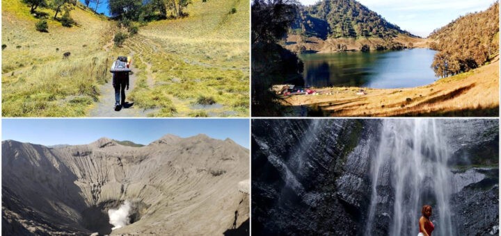 Semeru Trekking Mt Bromo Madakaripura Waterfall Tour 5 Days