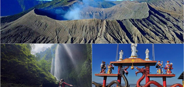 Mount Bromo, Waterfall, Surabaya City tour 3 Days
