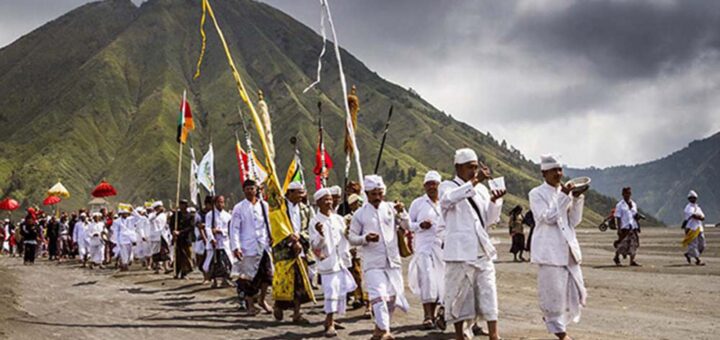 The Yadnya Kasada Ceremony Mount Bromo