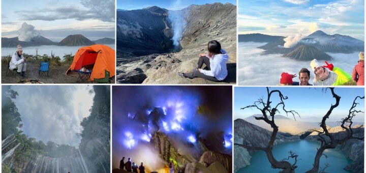 Mount Bromo Camping, Waterfall, Blue Flame Ijen Crater tour 4 days