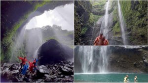 Madakaripura Waterfall near Mount Bromo
