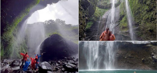 Madakaripura Waterfall near Mount Bromo