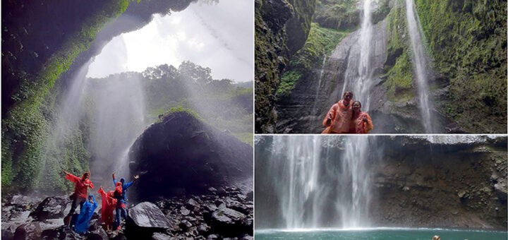 Madakaripura Waterfall near Mount Bromo