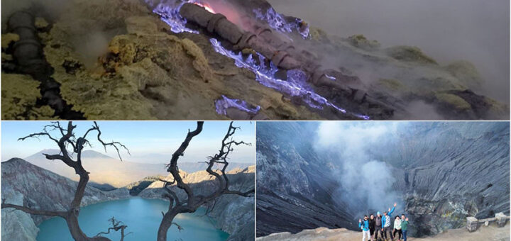 Blue Flame Ijen Crater, Mt Bromo Tour Package 4 Days