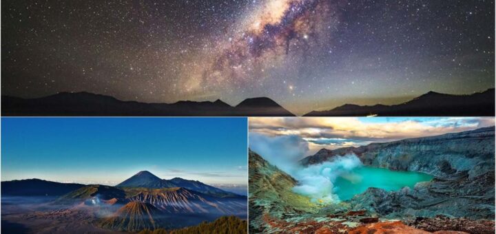 Ijen Crater, Mount Bromo Milky Way, Sunrise Tour 3 Days