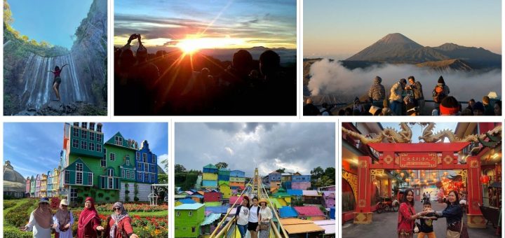 Tumpak Sewu Waterfall, Mount Bromo, Malang, Surabaya Tour 5 Days